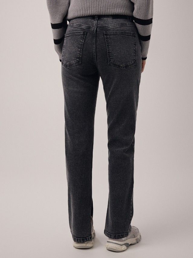Denim trousers CONTE ELEGANT CON-682, s.170-102, grey - 4