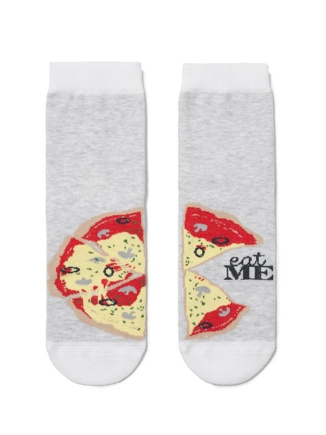 Women's socks CONTE ELEGANT HAPPY, s.23, 129 light grey - 2