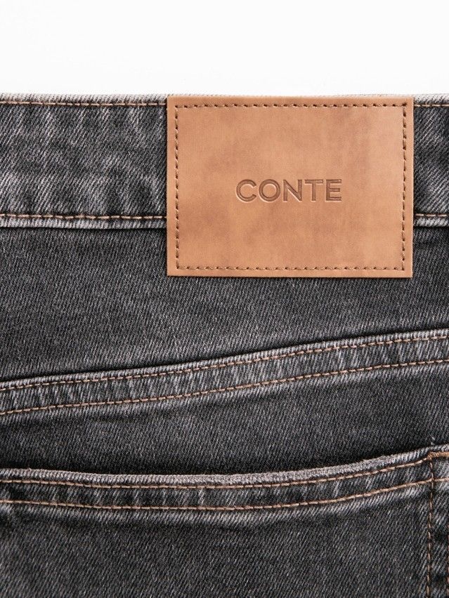 Women's jeans CONTE CON-951, s.164-94, washed black - 14