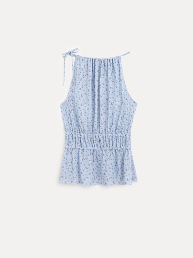 Women's blouse CONTE LBL 3472, s.170-88-94, blue-flowers - 5
