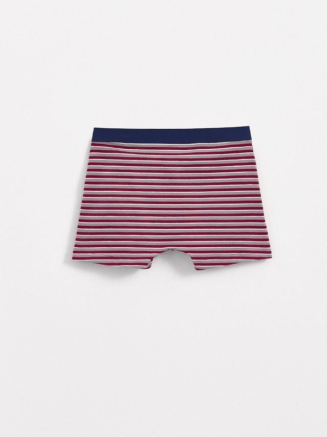 Men's underpants DIWARI BASIC MSH 2956, s.78,82, bordo-grey strip - 3