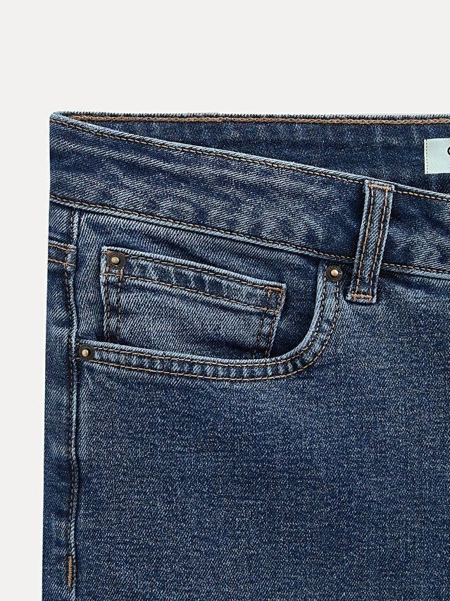 Denim trousers CONTE ELEGANT CON-835, s.170-102, blue - 8