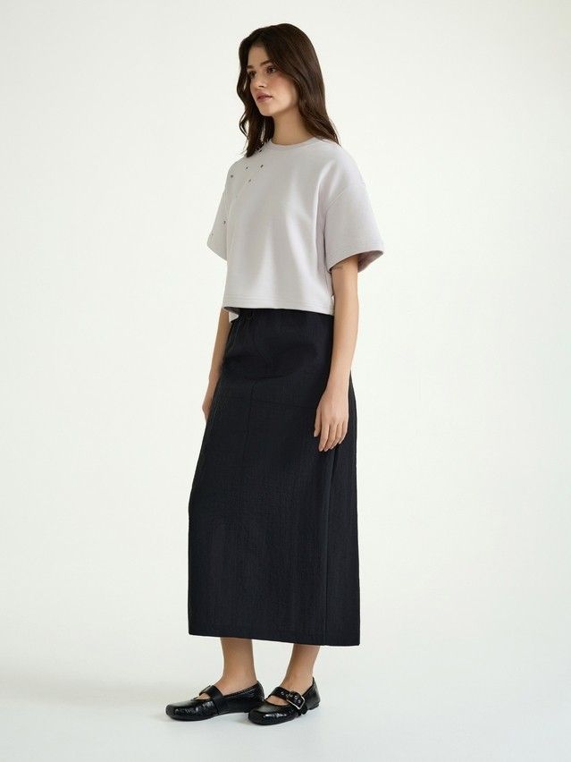 Women's skirt CONTE ELEGANT LU 2960, s.170-90, black - 4