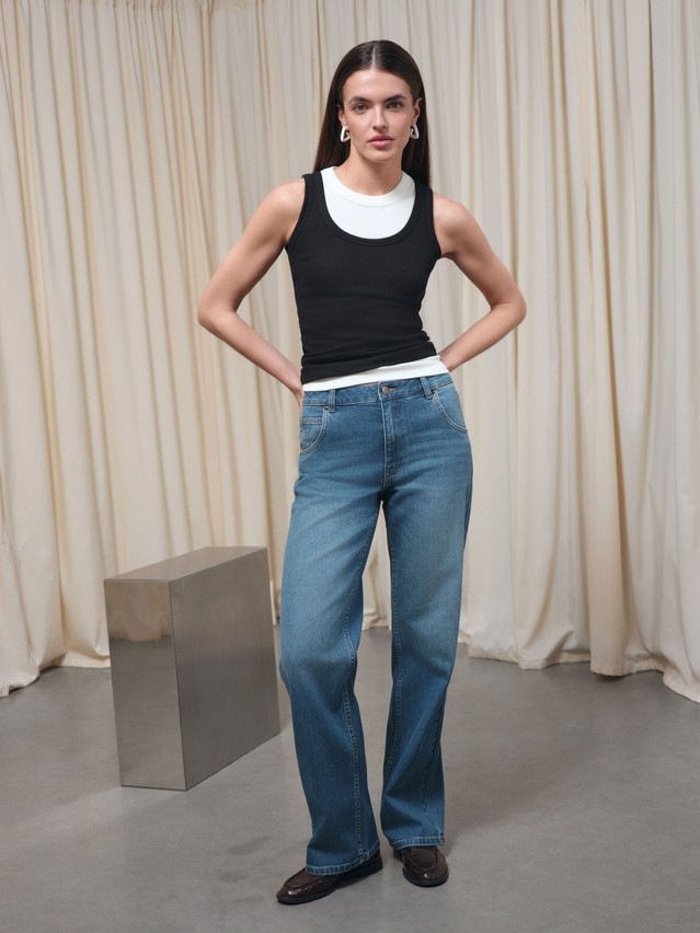 Women's jeans CONTE CON-812, s.164-90, blue - 1