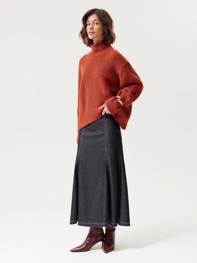 Women's skirt CONTE LU 3684, s.170-90, graphite - 2