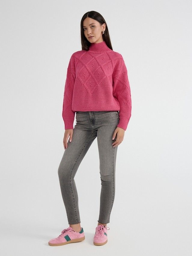 Women's pullover CONTE ELEGANT LDK23104, s.170-84, pink flash - 2