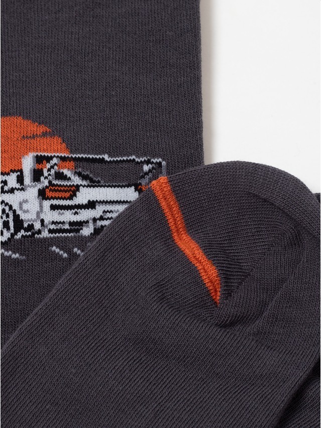Children's tights CONTE-KIDS TIP-TOP, s.116-122 (18),684 dark grey - 5