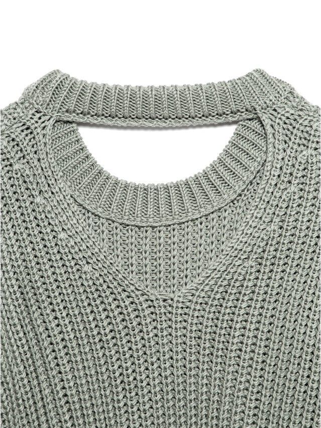 Women's polo neck shirt CONTE ELEGANT LDK110, s.170-84, moss - 5
