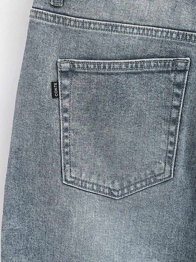 Denim trousers CONTE ELEGANT CON-785, s.170-102, grey - 10