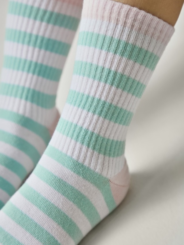 Children's socks CONTE-KIDS ACTIVE, s.16, 1018 pale turquoise - 3