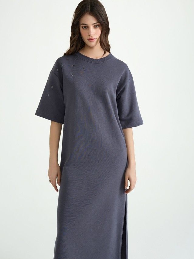 Women's gown CONTE ELEGANT LPL 3076, s.170-84-90, graphite - 3