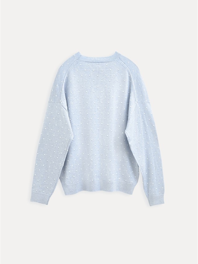 Women's pullover CONTE ELEGANT LDK24110, s.170-84, blue melange - 7