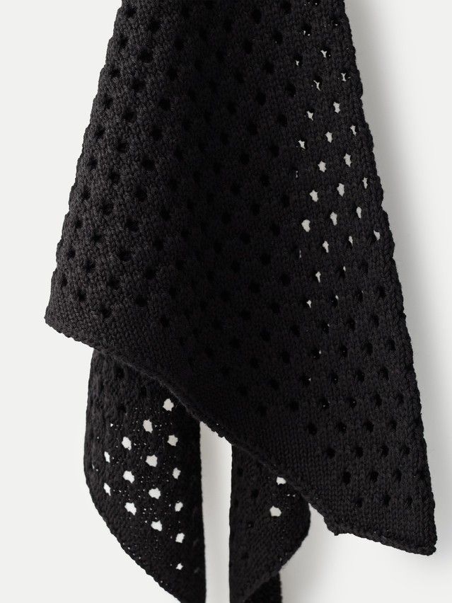 Women's headscarf CONTE LDK25194, s.42*108, black - 8