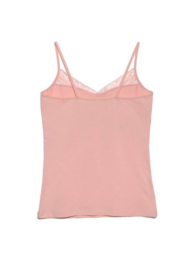 Woman's sleeveless top CONTE ELEGANT MACRAMER ART LT 772, s.170-100, powder pink - 4