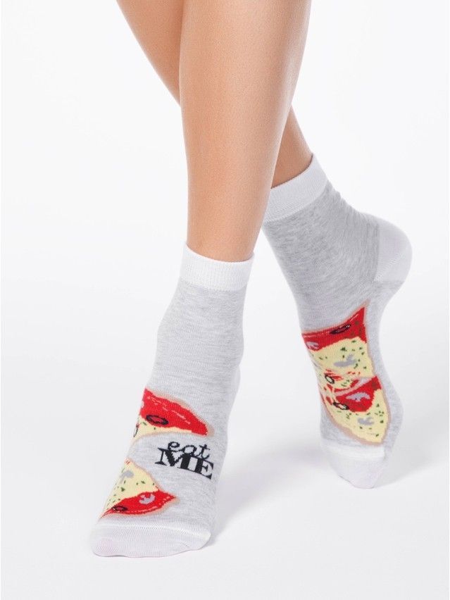 Women's socks CONTE ELEGANT HAPPY, s.23, 129 pale turquoise - 1