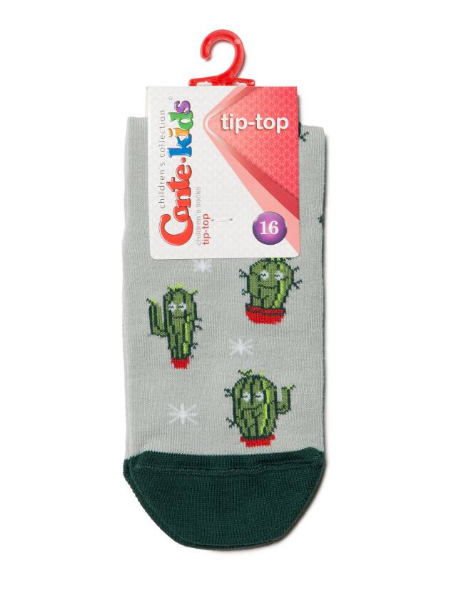 Children's socks CONTE-KIDS TIP-TOP, s.24-26, 393 light grey - 2