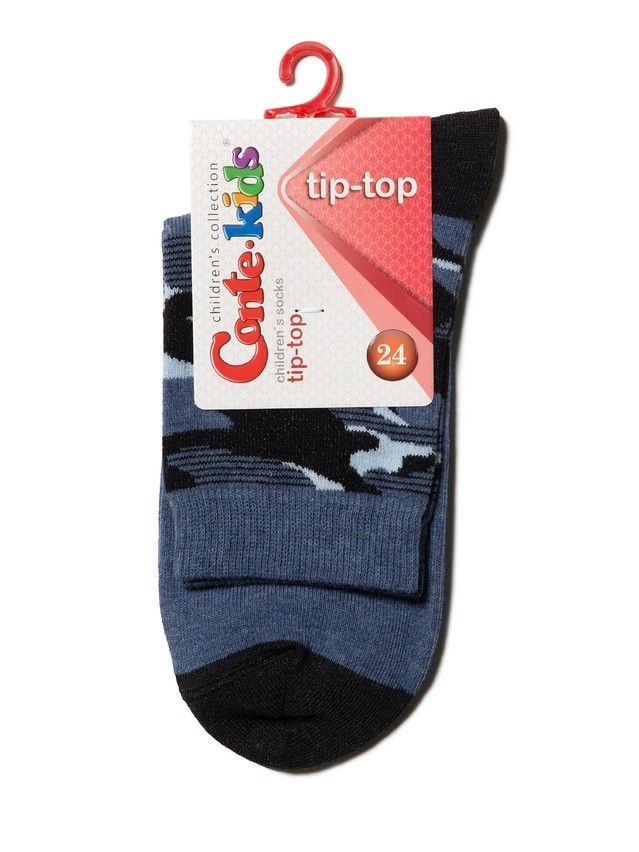 Children's socks CONTE-KIDS TIP-TOP, s.36-37, 410 dark denim - 5