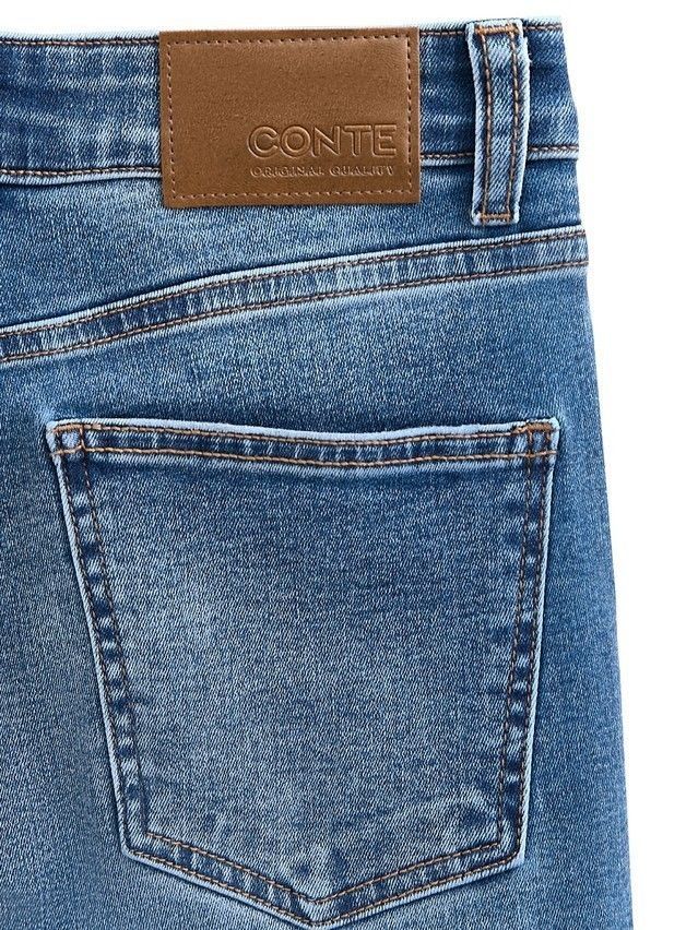 Denim trousers CONTE ELEGANT CON-721, s.170-102, blue - 10