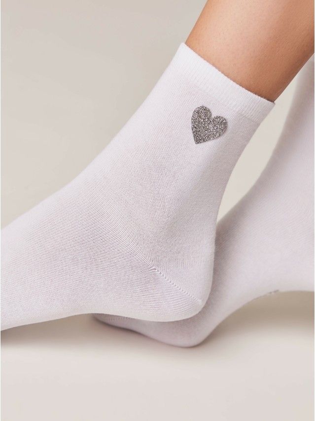 Women's socks CONTE ELEGANT CLASSIC, s.23, 427 white - 4