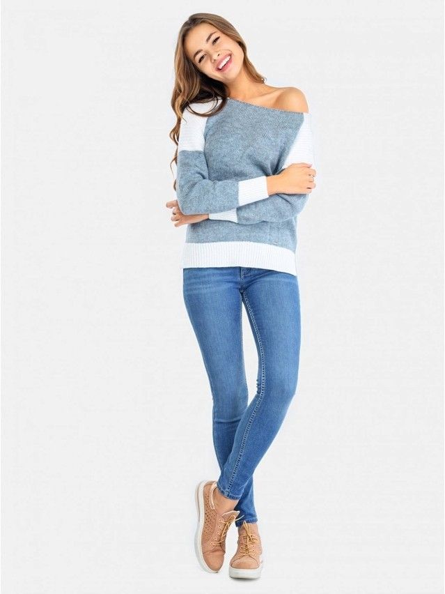 Women's pullover CONTE ELEGANT LDK007, s.158,164-84, grey - 2