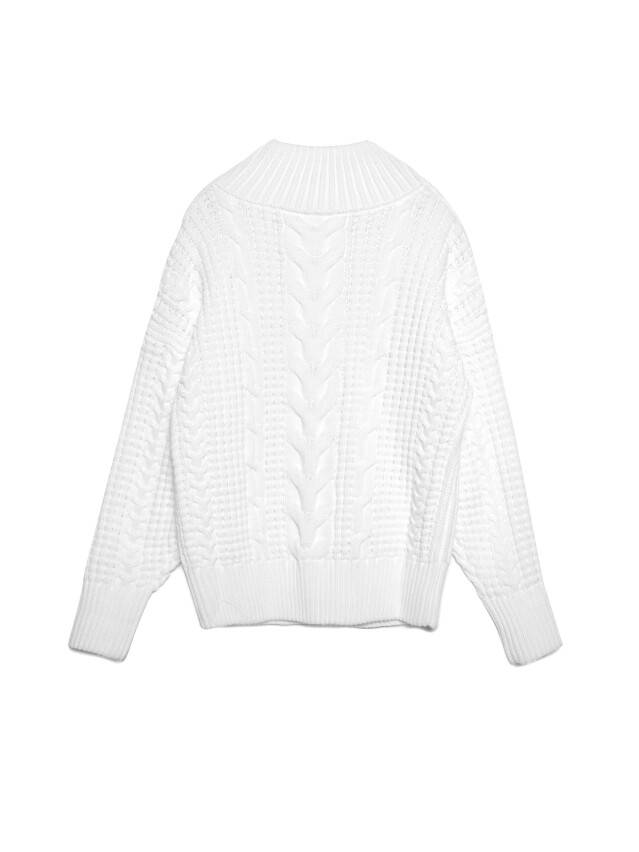 Women's polo neck shirt CONTE ELEGANT LDK115, s.170-84, off-white - 4