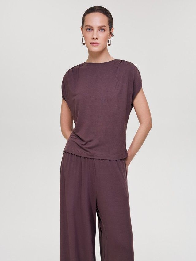 Women's blouse CONTE LBL 3509, s.170-84, chocolate - 4