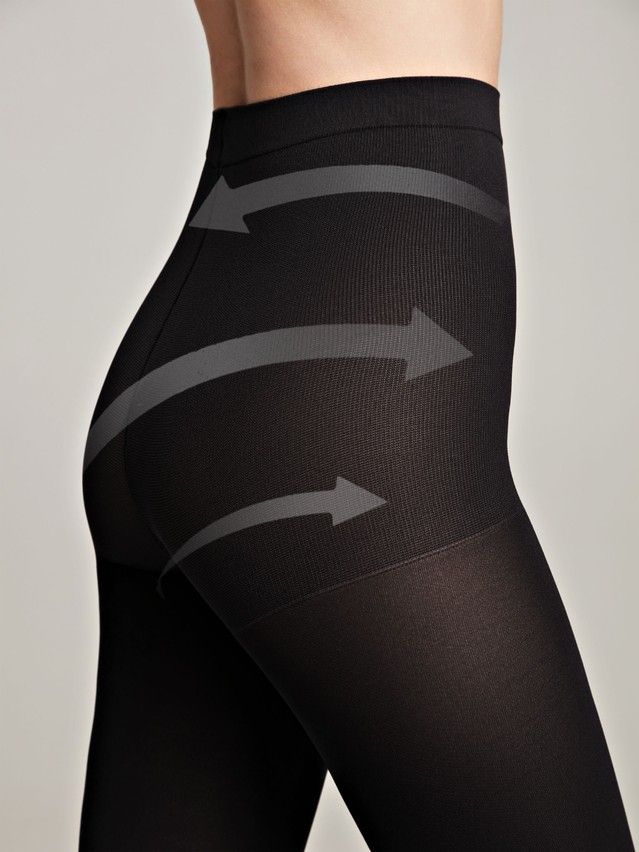 Women's tights VELOR ACTIVE 100, size 2, nero - 2