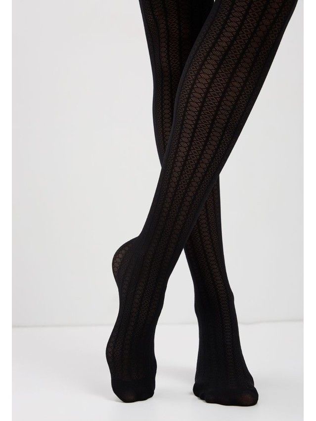Women's tights CONTE ELEGANT LACY LINE, s.2, nero - 9