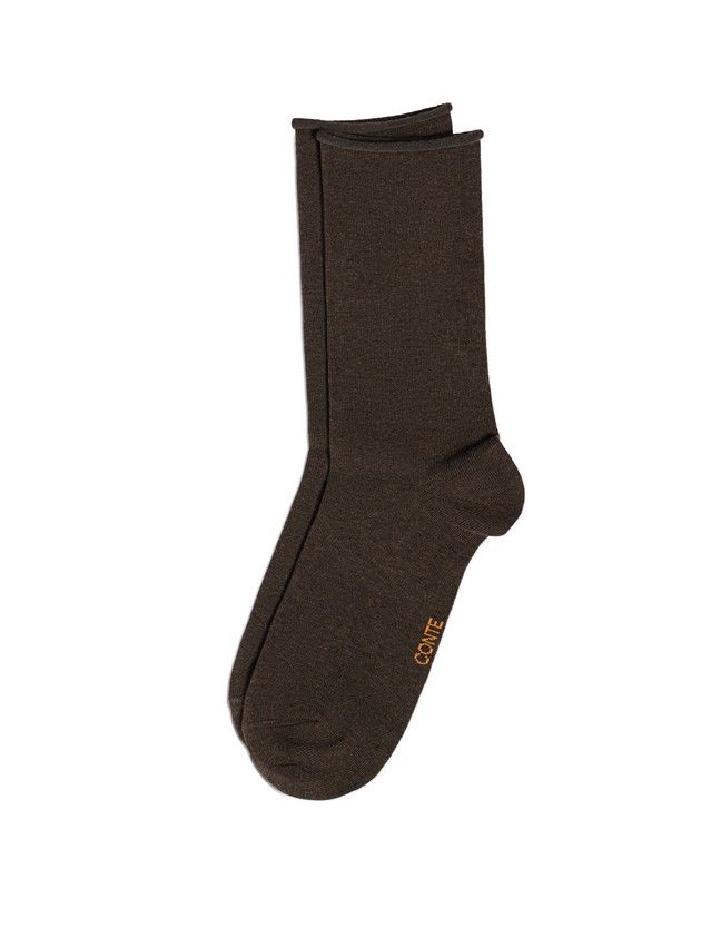 Women's socks CONTE ELEGANT COMFORT, s.23-25, 000 dark brown - 2