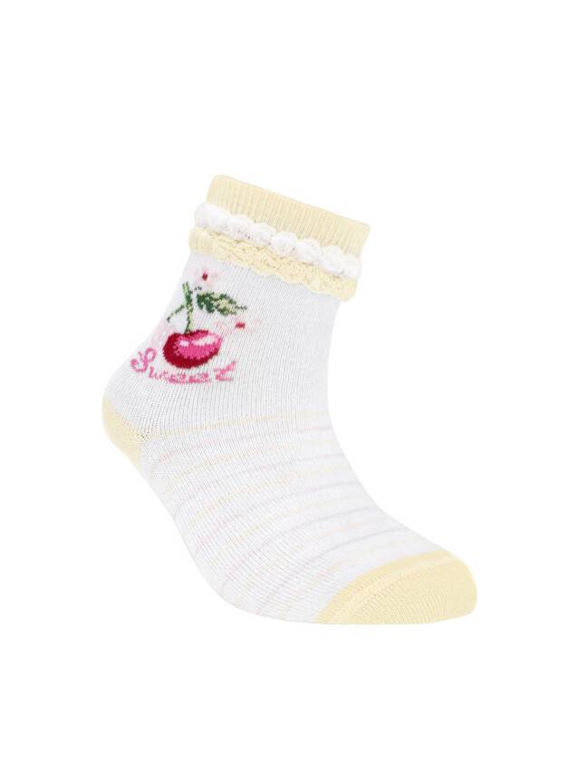 Children's socks CONTE-KIDS TIP-TOP, s.21-23, 190 white - 1
