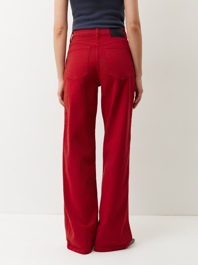 Women's jeans CONTE CON-1010, s.164-94, red - 5
