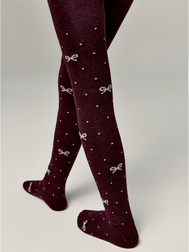 Children's tights CONTE-KIDS TIP-TOP, s.116-122 (18),545 wine-coloured - 2