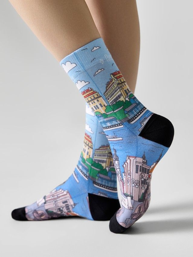 Women's socks CONTE ELEGANT CLASSIC, s.23-25, 1211 multicolor - 4