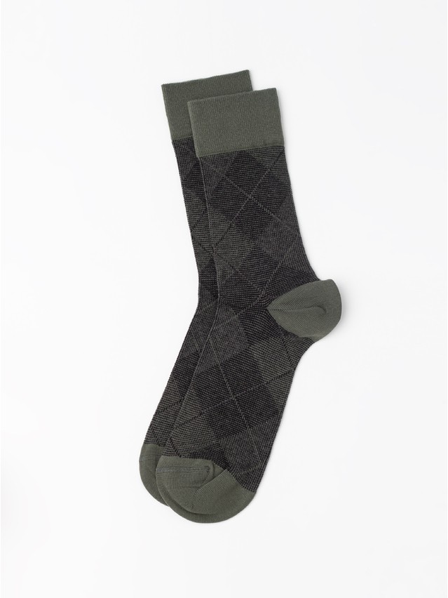 Men's socks CONTE, s.25, 970 khaki - 1