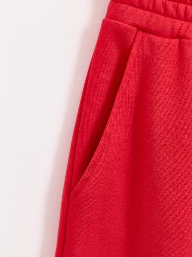 Women's trousers CONTE ELEGANT LBK 2842, s.170-102, crimson red - 9