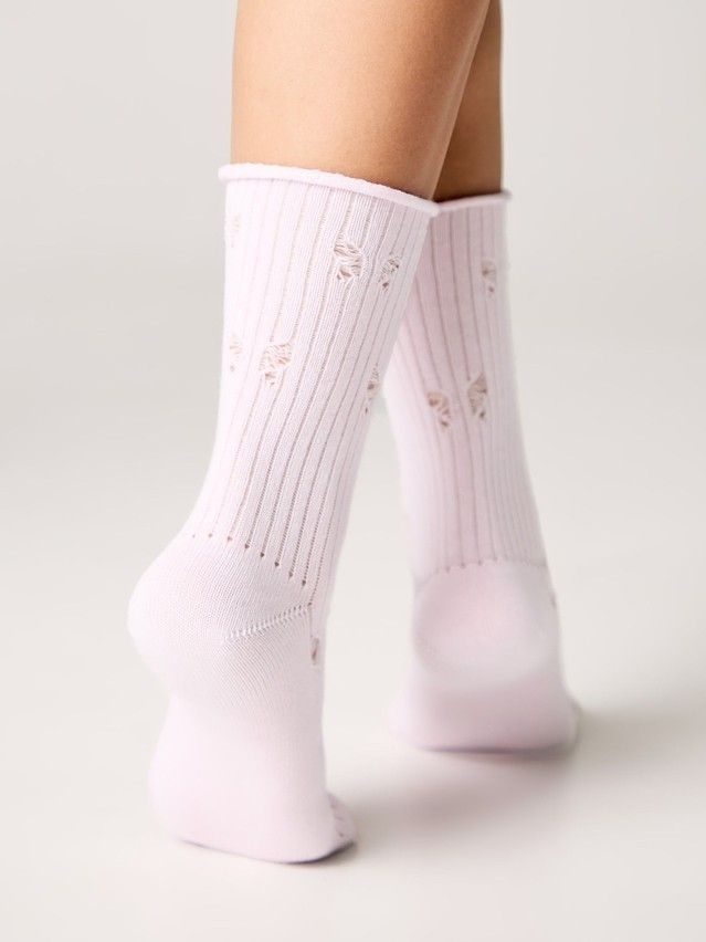Women's socks CONTE ELEGANT CLASSIC, s.23-25, 628 light pink - 4