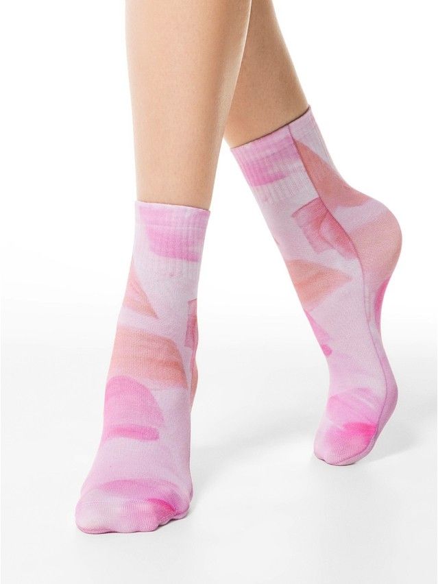 Women's socks CONTE ELEGANT FANTASY, s.23-25, 307 pink - 1