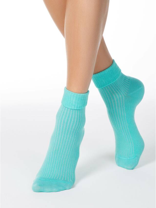 Women's socks CONTE ELEGANT CLASSIC, s.23, 013 turquoise - 1