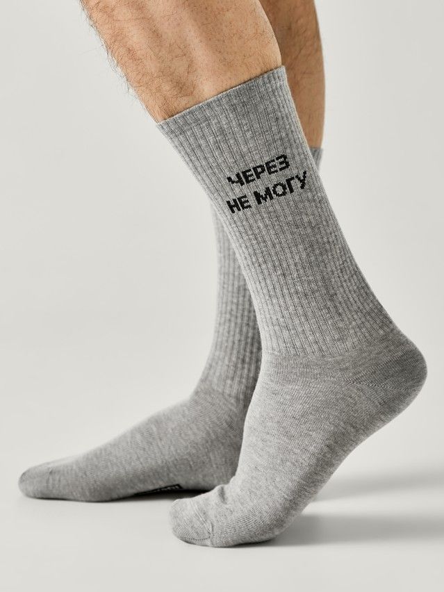 Men's socks DIWARI ACTIVE, s.27, 222 grey - 1