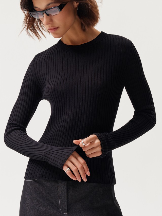 Women's pullover CONTE LDK25164, s.170-84, black - 5