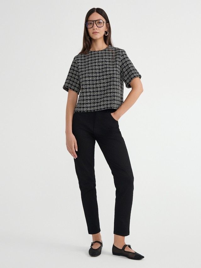 Women's blouse CONTE ELEGANT LBU 3010, s.170-92-98, black - 4