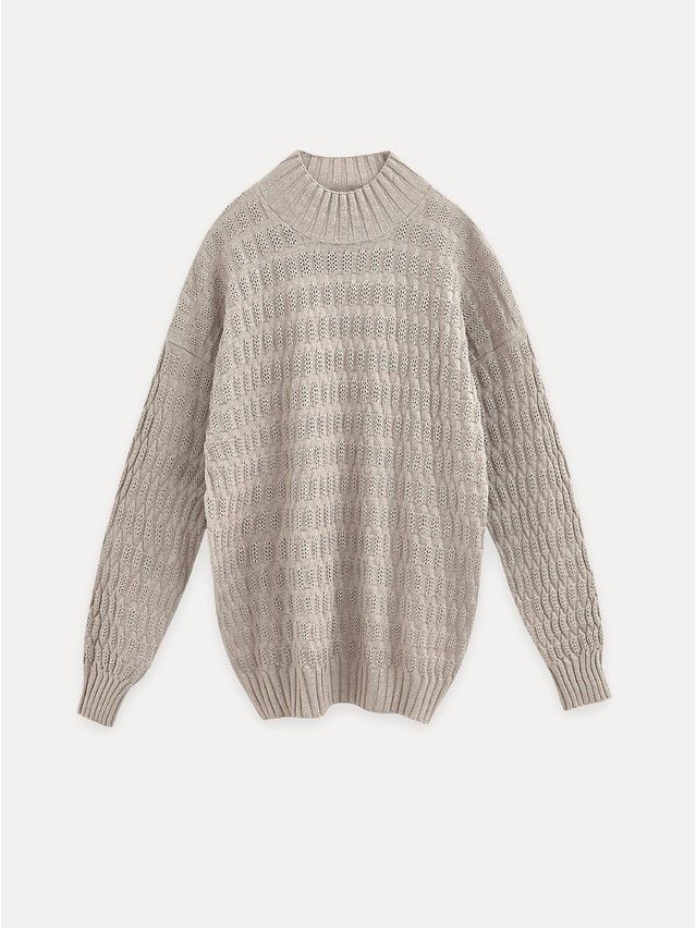 Women's pullover CONTE ELEGANT LDK24105, s.170-84, cappuccino melange - 6