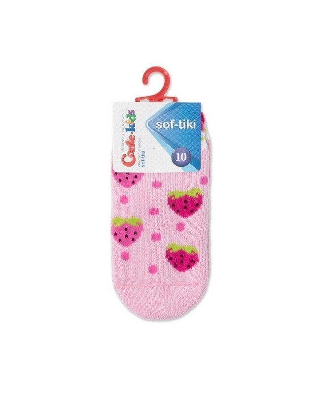 Children's socks CONTE-KIDS SOF-TIKI, s.15-17, 468 light pink - 2
