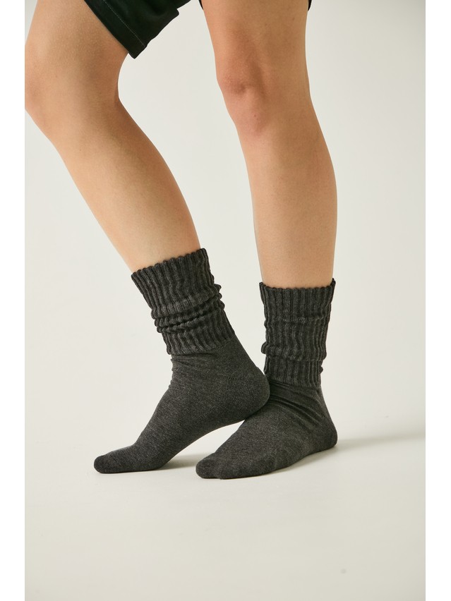 Women's socks CONTE ELEGANT COMFORT, s.23-25, 750 dark grey - 1