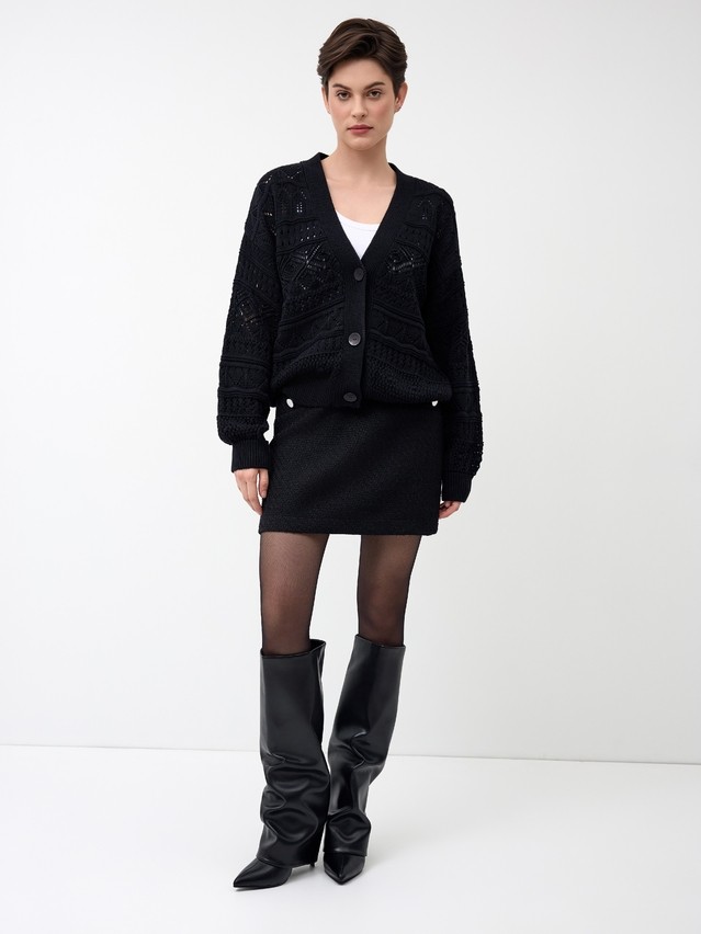 Women's skirt CONTE LU 3273, s.170-90, black - 1