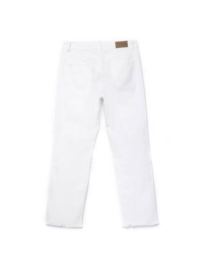 Denim trousers CONTE ELEGANT CON-118, s.170-102, white - 5