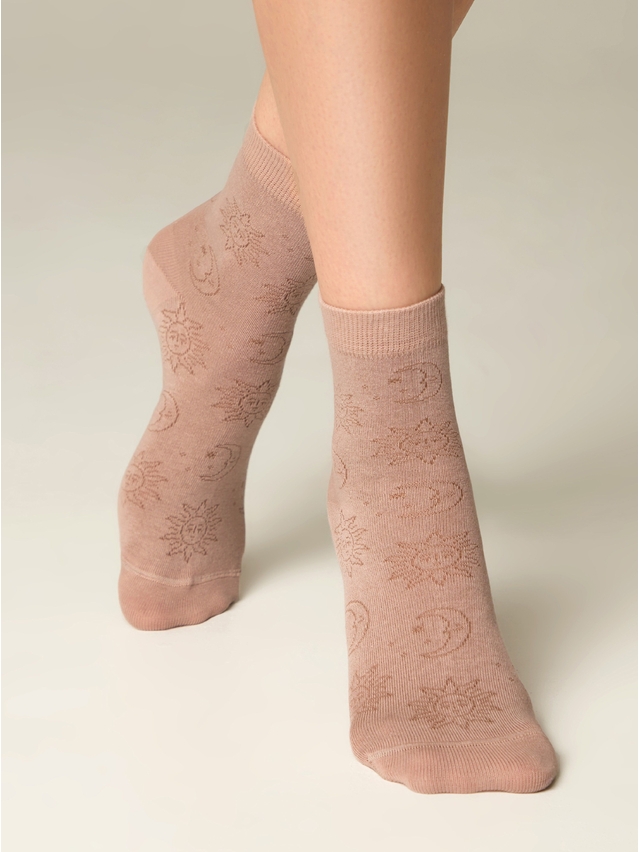 Women's socks CONTE ELEGANT CLASSIC, s.23, 529 ash pink - 2