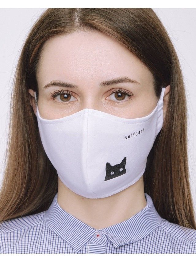 Bandage on the face F 07, s.15 x 23, white - 2