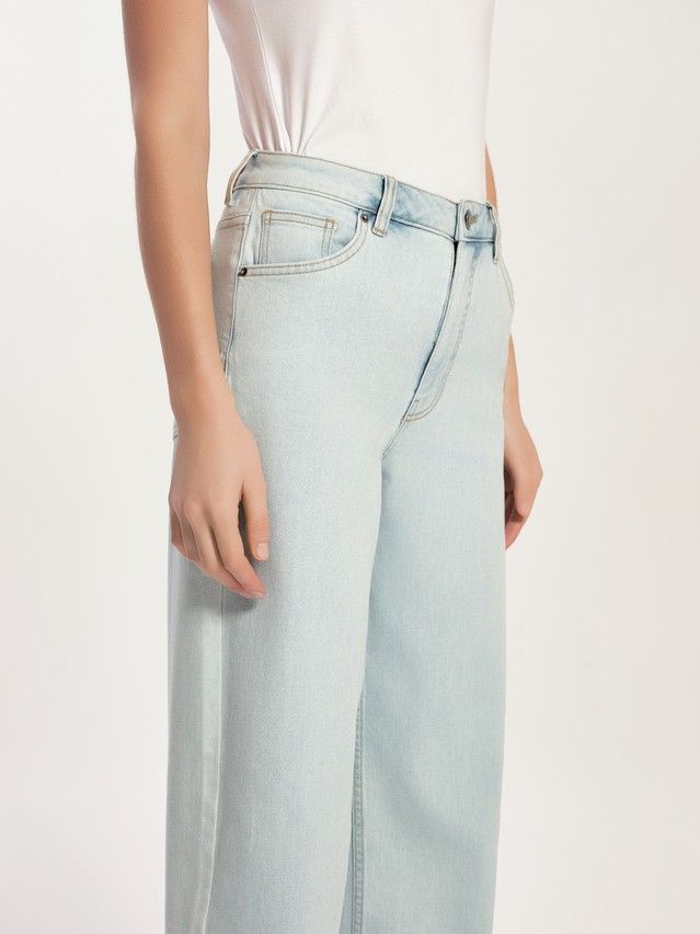 Denim trousers CONTE ELEGANT CON-784, s.170-102, light blue - 5