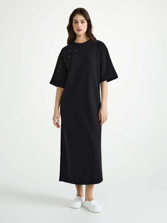 Women's gown CONTE ELEGANT LPL 3076, s.170-84-90, black - 1